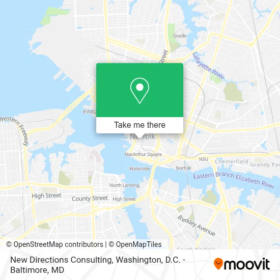 New Directions Consulting map