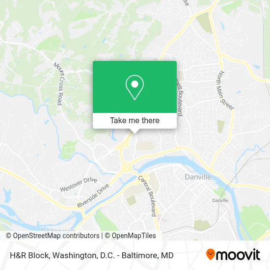 H&R Block map