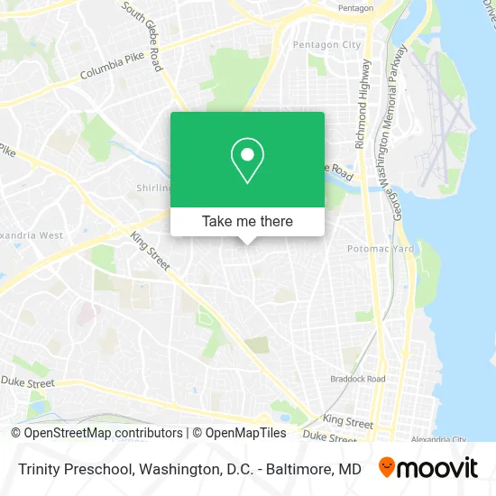 Trinity Preschool map