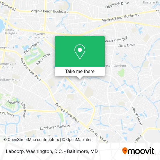 Labcorp map