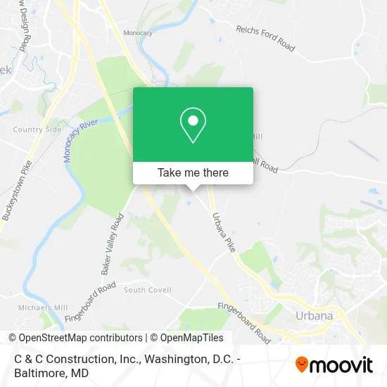 C & C Construction, Inc. map