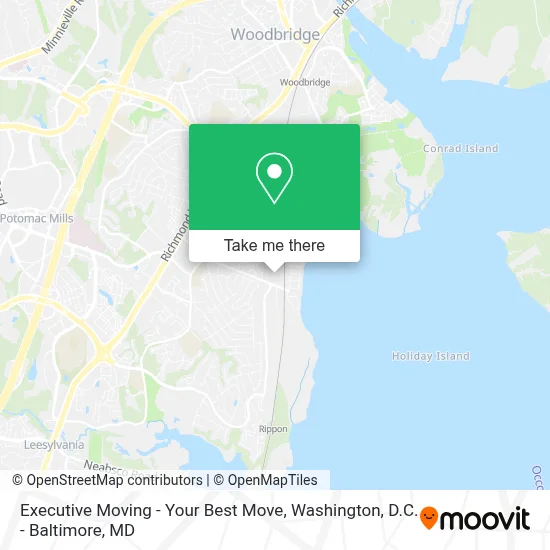 Executive Moving - Your Best Move map