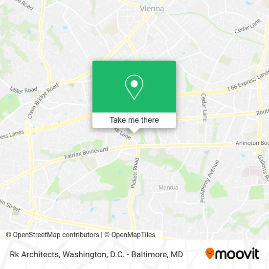 Rk Architects map