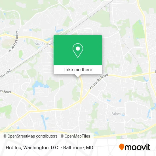 Hrd Inc map
