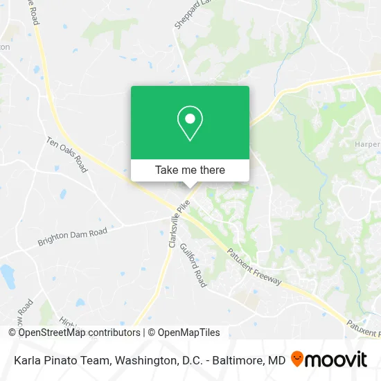 Karla Pinato Team map