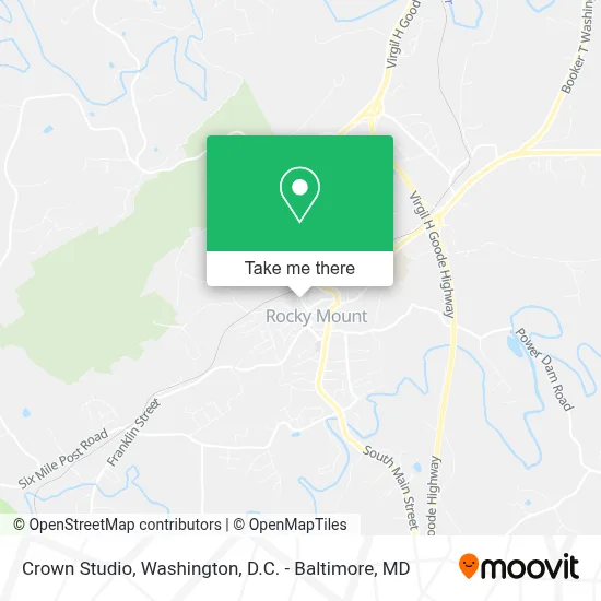 Crown Studio map
