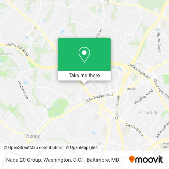 Nada 20 Group map