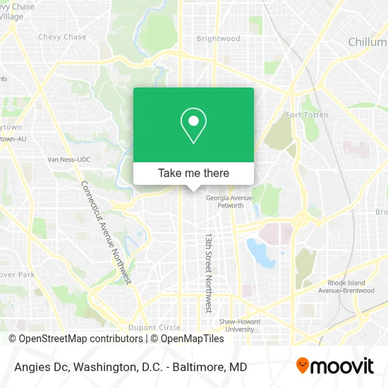 Angies Dc map