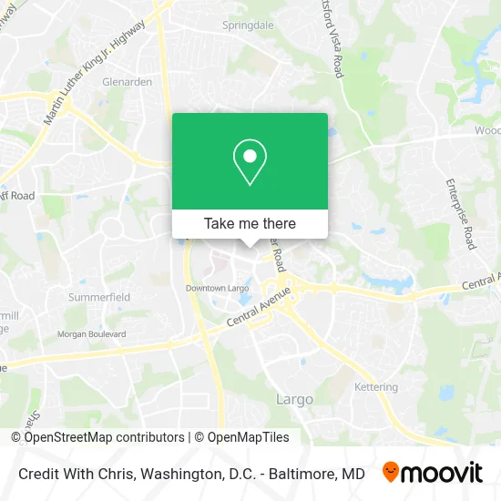 Credit With Chris map