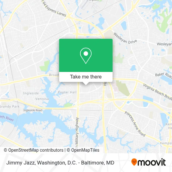 Jimmy Jazz map