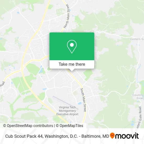 Cub Scout Pack 44 map