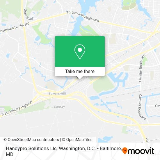 Handypro Solutions Llc map