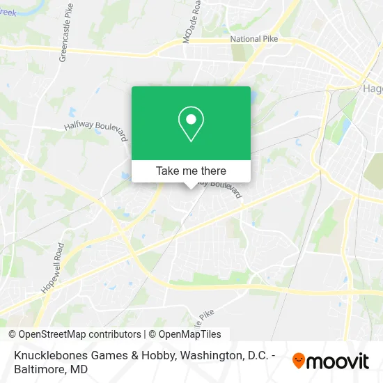 Knucklebones Games & Hobby map