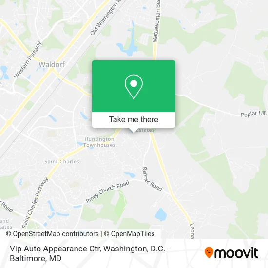 Vip Auto Appearance Ctr map