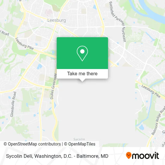 Sycolin Deli map