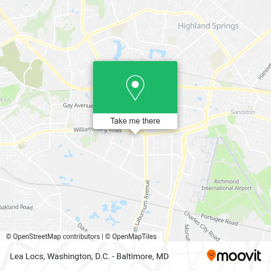 Lea Locs map