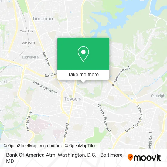 Bank Of America Atm map