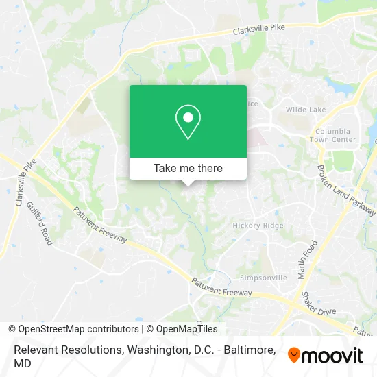 Relevant Resolutions map