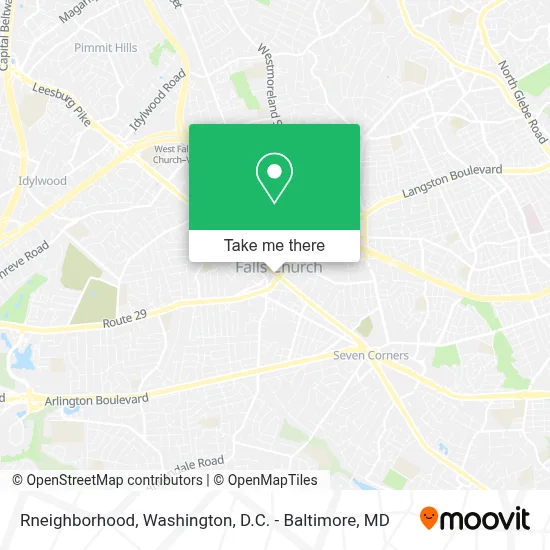 Rneighborhood map