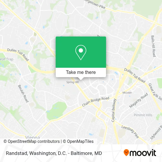 Randstad map