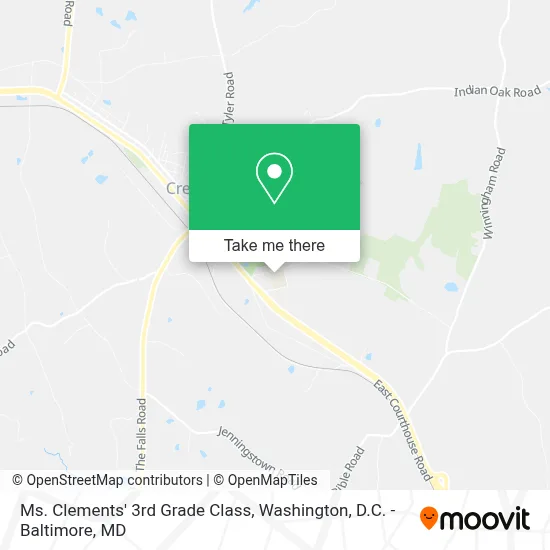 Ms. Clements' 3rd Grade Class map