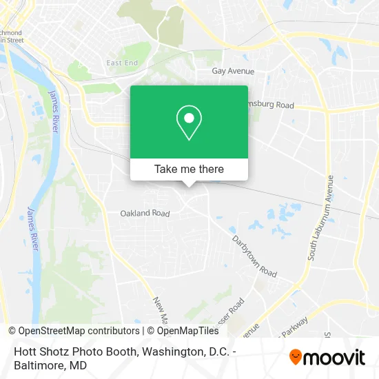 Hott Shotz Photo Booth map