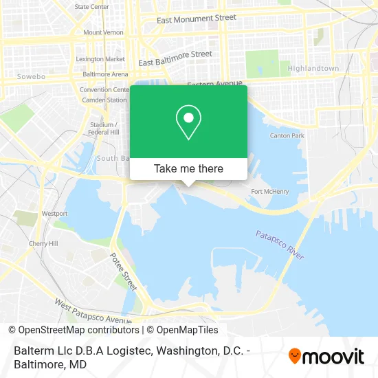 Balterm Llc D.B.A Logistec map