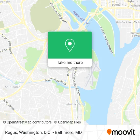 Regus map