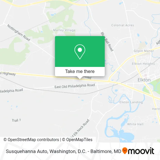 Susquehanna Auto map