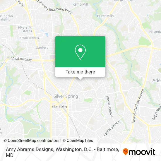 Amy Abrams Designs map