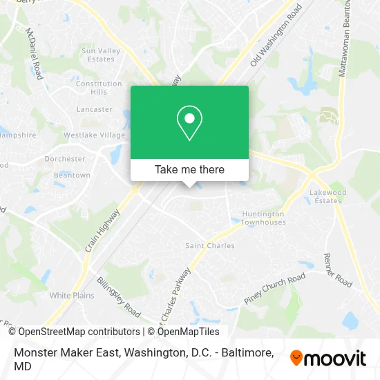 Monster Maker East map