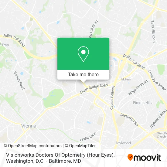 Visionworks Doctors Of Optometry (Hour Eyes) map