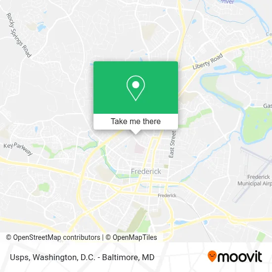Usps map