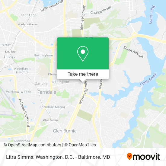 Litra Simms map