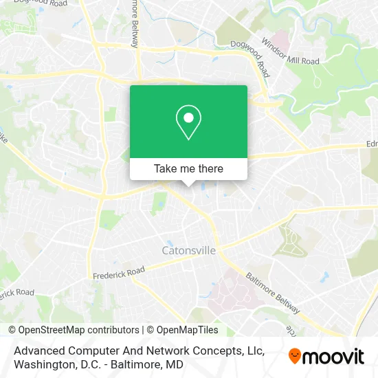 Advanced Computer And Network Concepts, Llc map