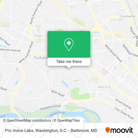 Pro Voice Labs map