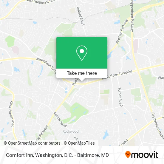Comfort Inn map