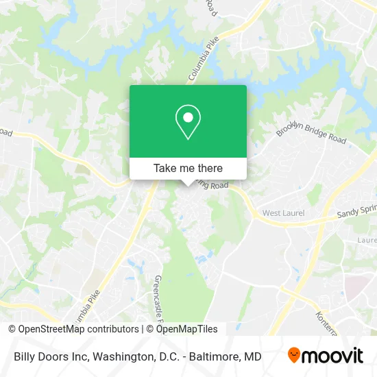 Billy Doors Inc map