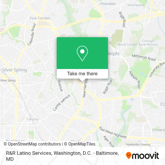 R&R Latino Services map