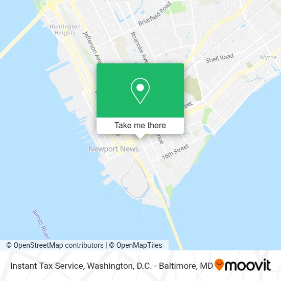 Instant Tax Service map