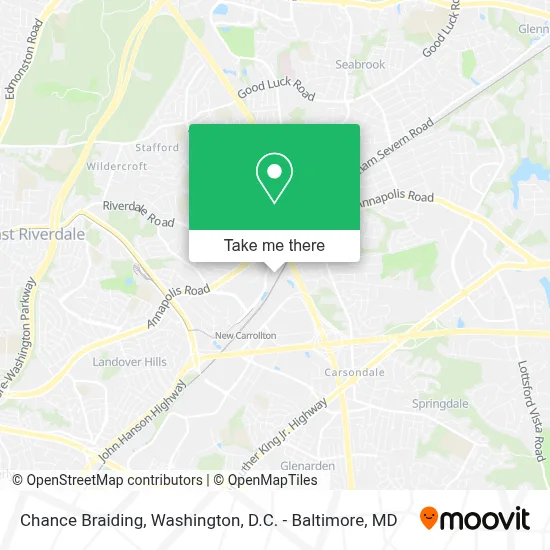 Chance Braiding map