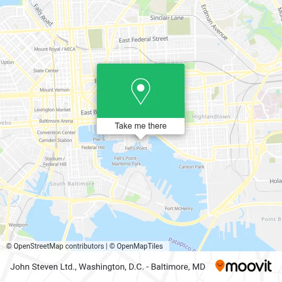 John Steven Ltd. map