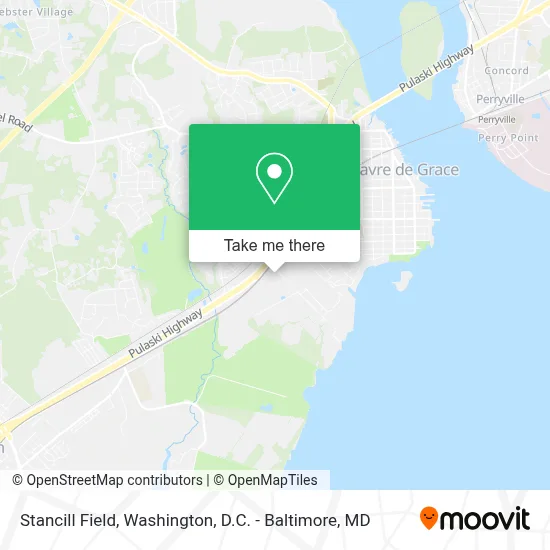 Stancill Field map