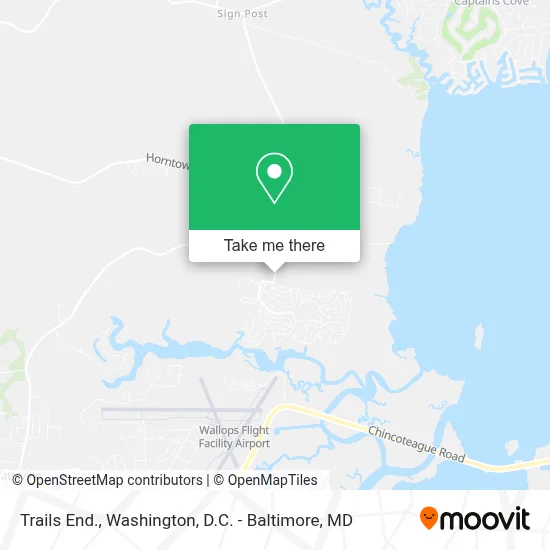 Trails End. map