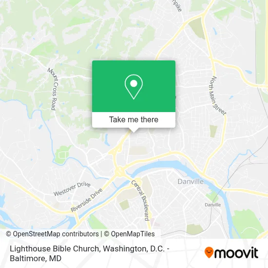 Lighthouse Bible Church map