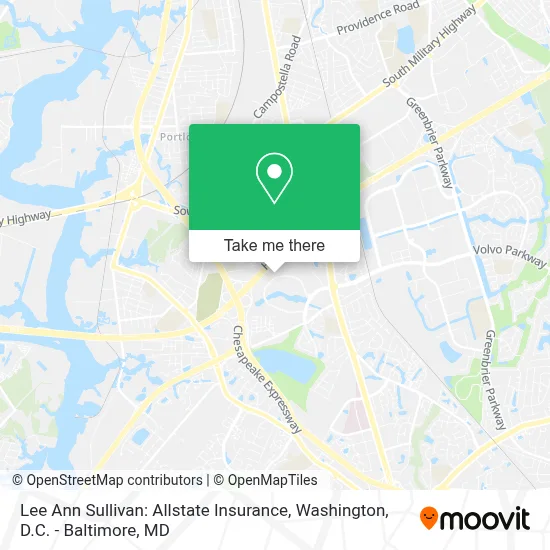 Lee Ann Sullivan: Allstate Insurance map