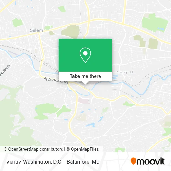 Veritiv map