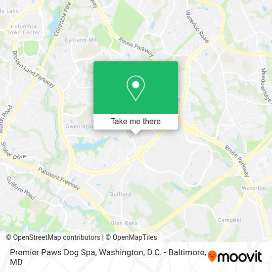 Premier Paws Dog Spa map