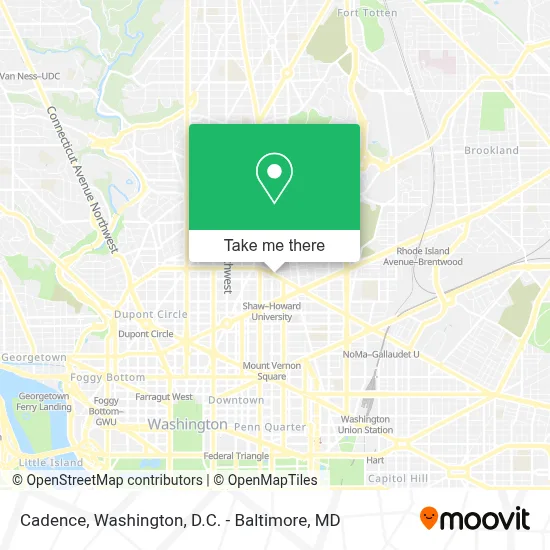 Cadence map