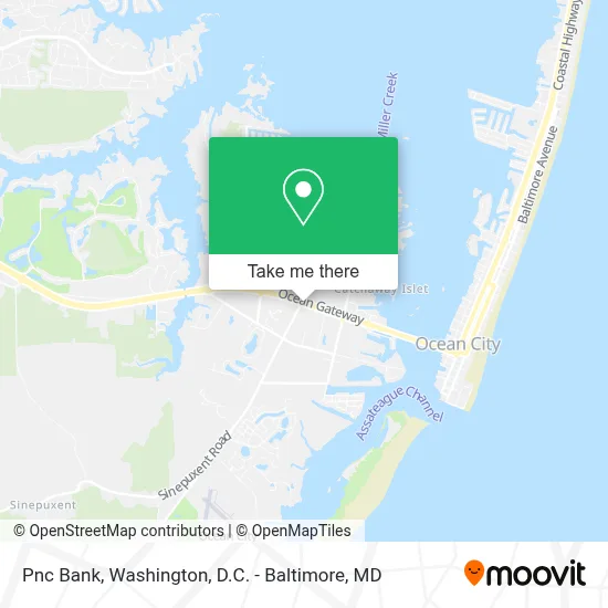 Pnc Bank map